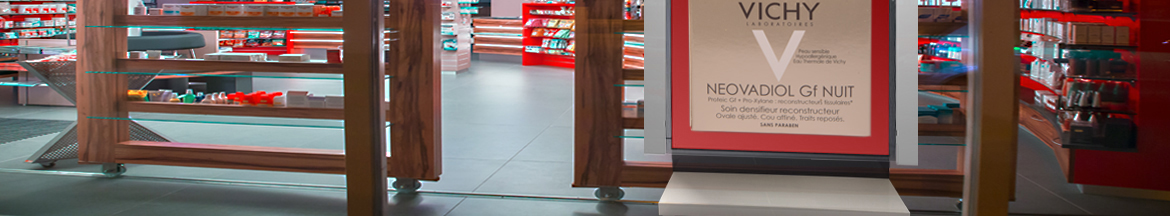 das bewegte Schaufenster